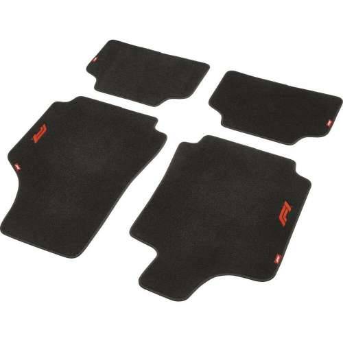 Set podnih prostirki za automobil FORMULA 1 CM570 Crna/Crvena 4 uds Cijena