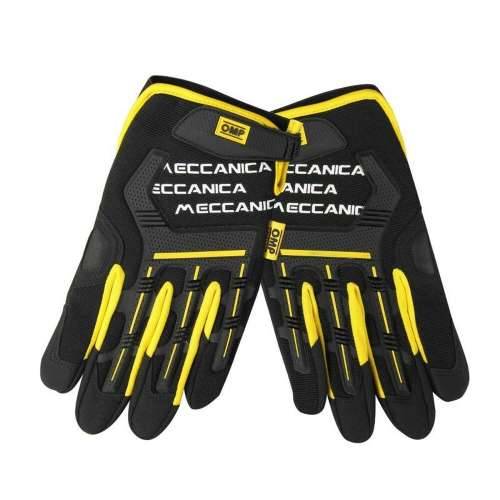 Mechanic’s Gloves OMP MECH Žuta/Crna S Cijena