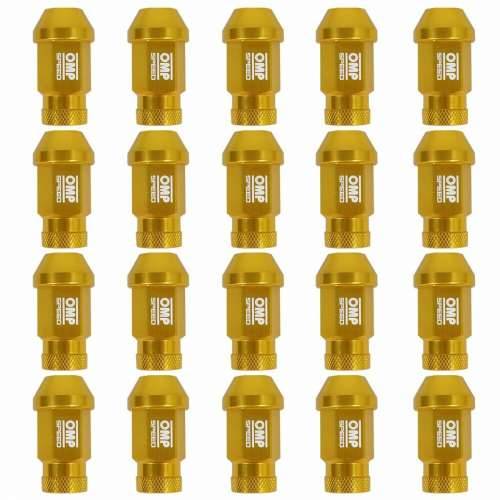 Set Matice OMP Zlato 40 mm 20 uds M12 x 1,50 Cijena