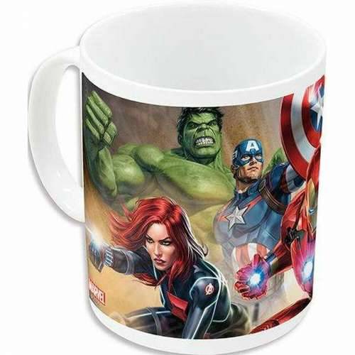 Velika Šalica The Avengers Infinity Bijela Keramika Crvena (350 ml) Cijena