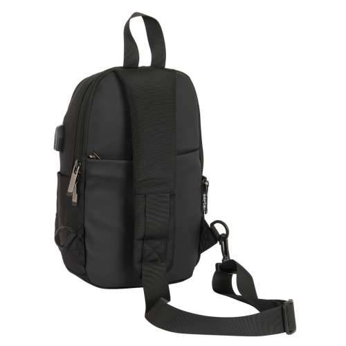 Ruksak Safta Black Crna 18 x 34 x 12 cm Cijena