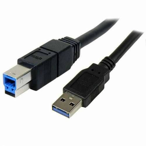Kabel USB A u USB B Startech USB3SAB3MBK 3 m Crna Cijena