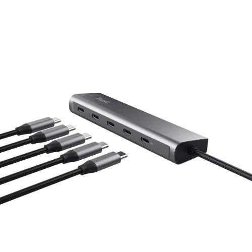 Hub USB Trust 25136 Srebrna 10 cm (1 kom.) Cijena