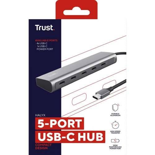 Hub USB Trust 25136 Srebrna 10 cm (1 kom.) Cijena