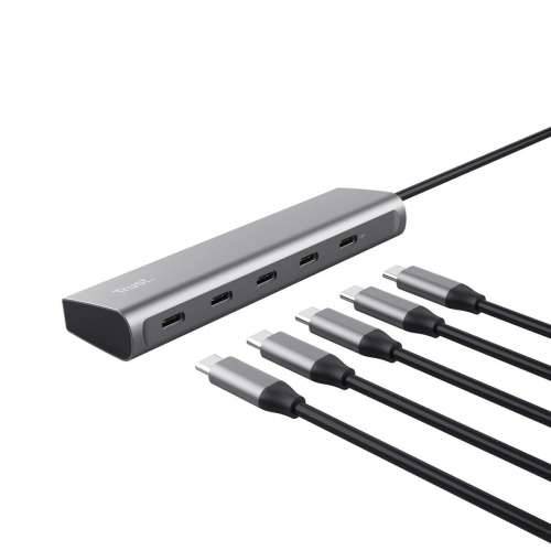 Hub USB Trust 25136 Srebrna 10 cm (1 kom.) Cijena