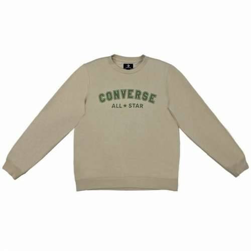 Muška Majica bez Kapuljače Converse Classic Fit All Star Single Screen Smeđa Cijena