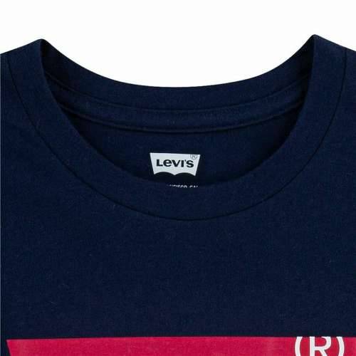 Dječje Majica Kratkih Rukava Levi’s Batwing Tamno plava Cijena