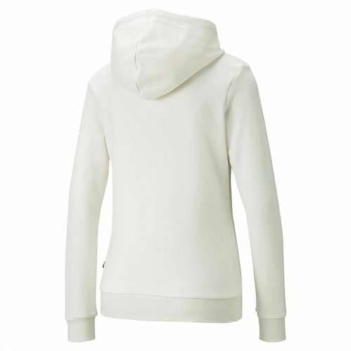 Ženska Majica s Kapuljačom Puma Essentials Embroidery Bijela Cijena