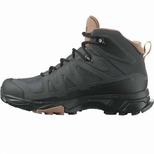Čizme za planinarenje Salomon X Ultra 4 Mid Gore-Tex Dama Tamno sivo Cijena