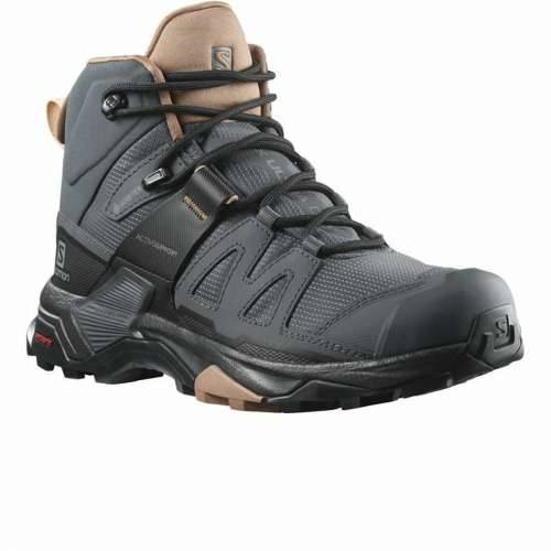 Čizme za planinarenje Salomon X Ultra 4 Mid Gore-Tex Dama Tamno sivo Cijena