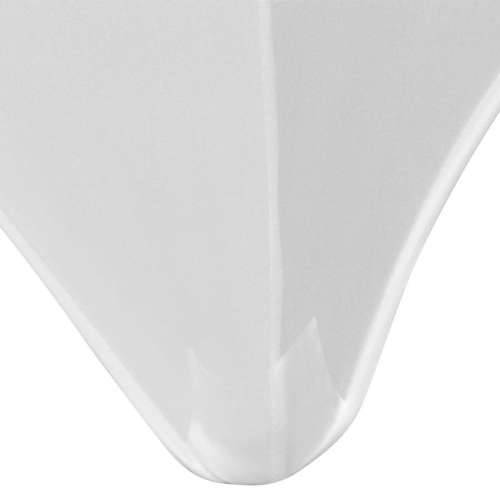 Rastezljivi Stolnjak 2 kom 243x76x74 cm Bijeli - Bijela 243 x 76 x 74 cm 2 Cijena