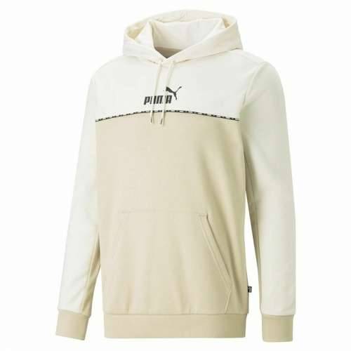 Muška Majica s Kapuljačom Puma Block X Tape  Bež Cijena