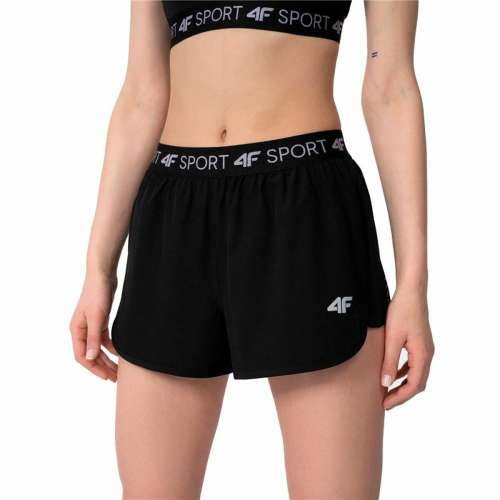 Sportske Kratke Hlače za Žene 4F Quick-Drying Crna Cijena