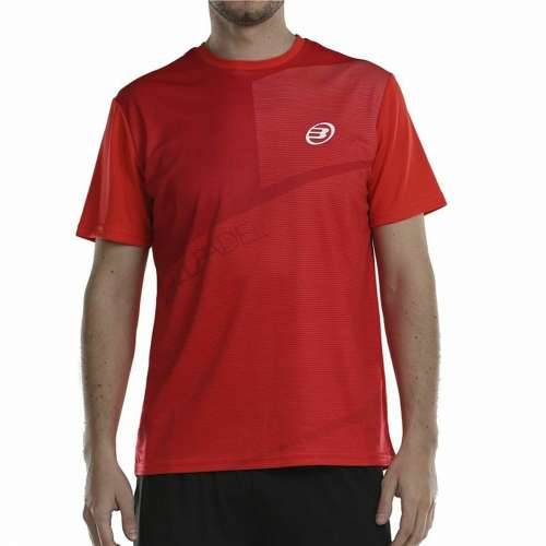 Muška Majica Kratkih Rukava Bullpadel Afile Crvena Cijena
