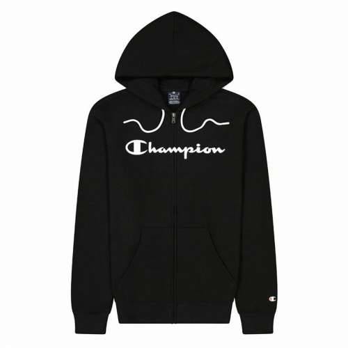 Muška Majica s Kapuljačom Champion Hooded Full Zip Crna Cijena