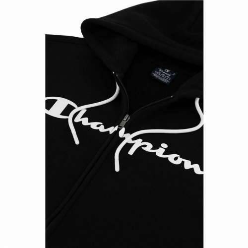 Muška Majica s Kapuljačom Champion Hooded Full Zip Crna Cijena