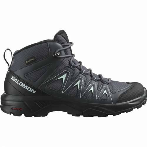 Čizme za planinarenje Salomon X Braze Mid Gore-Tex Dama Crna Cijena