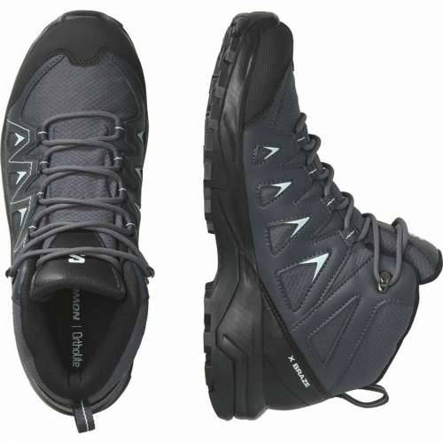 Čizme za planinarenje Salomon X Braze Mid Gore-Tex Dama Crna Cijena