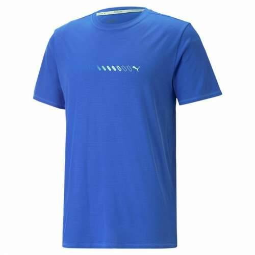 Muška Majica Kratkih Rukava Puma Run Favorite Logo Plava Cijena