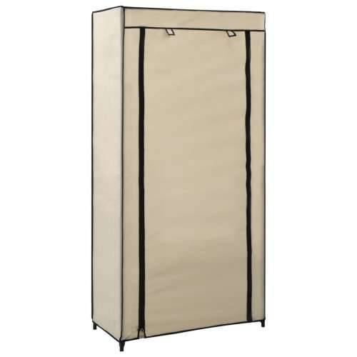 282429 Shoe Cabinet with Cover Cream 58x28x106 cm Fabric - Krema 58 x 28 x 106 cm 1 Cijena