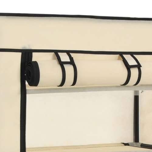 282429 Shoe Cabinet with Cover Cream 58x28x106 cm Fabric - Krema 58 x 28 x 106 cm 1 Cijena