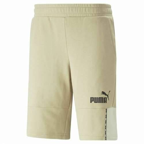 Sportske Kratke Hlače Puma  Essentials Block Tape Siva Bijela Cijena