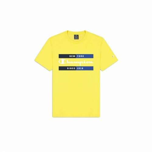 Muška Majica Kratkih Rukava Champion Crewneck Rumena Cijena