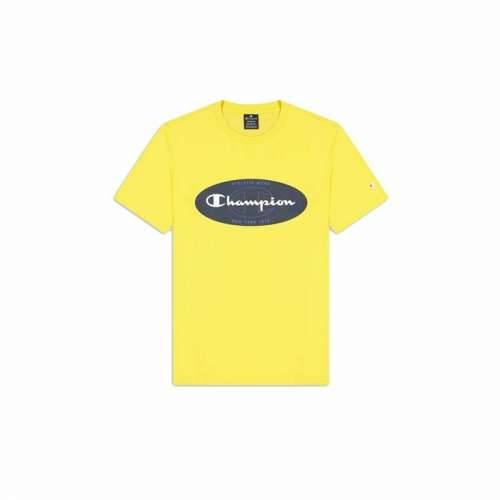 Muška Majica Kratkih Rukava Champion Crewneck Rumena Cijena