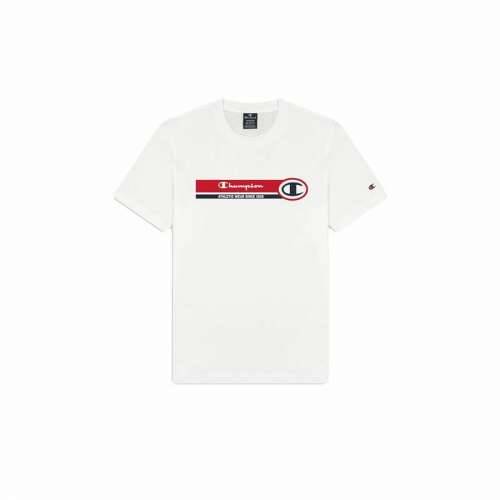 Muška Majica Kratkih Rukava Champion Crewneck Bijela Cijena