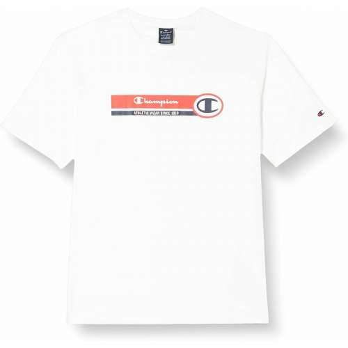 Muška Majica Kratkih Rukava Champion Crewneck Bijela Cijena