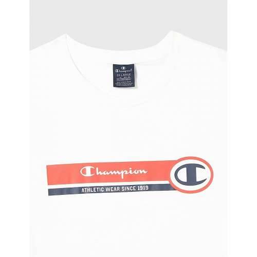 Muška Majica Kratkih Rukava Champion Crewneck Bijela Cijena