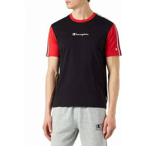 Muška Majica Kratkih Rukava Champion Crewneck Crna Cijena