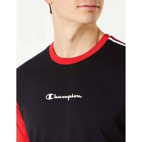 Muška Majica Kratkih Rukava Champion Crewneck Crna Cijena