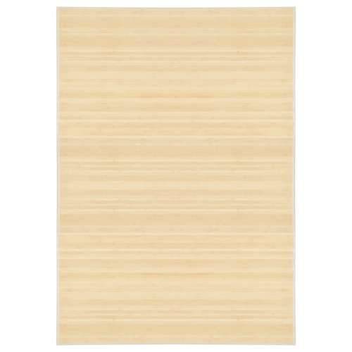 Tepih od bambusa 160 x 230 cm prirodna boja