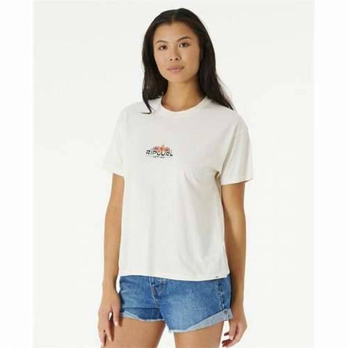 Majica Kratkih Rukava Rip Curl Sun Relaxed Bijela Cijena