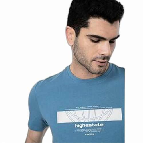 Muška Majica Kratkih Rukava 4F M304 Plava Indigo Cijena