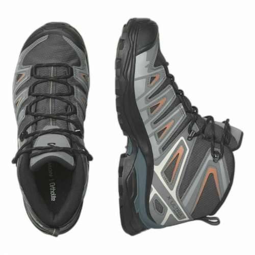 Čizme za planinarenje Salomon X Ultra Pioneer Mid Gore-Tex Dama Siva Cijena