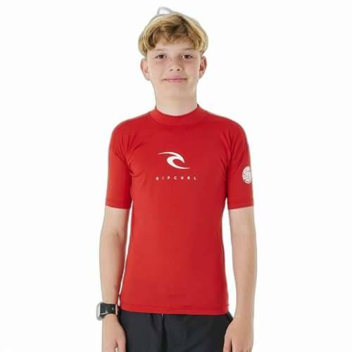 Dječja Majica Kratkih Rukava Rip Curl Corps L/S Rash Vest  Crvena Likra Daskanje Cijena