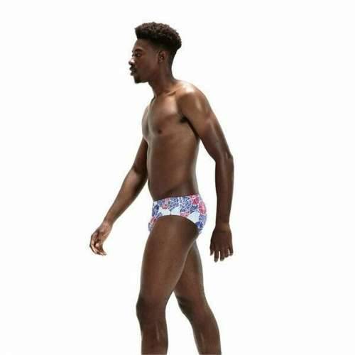 Muški Kupaći Kostim Speedo Allover Brief Plava Cijena