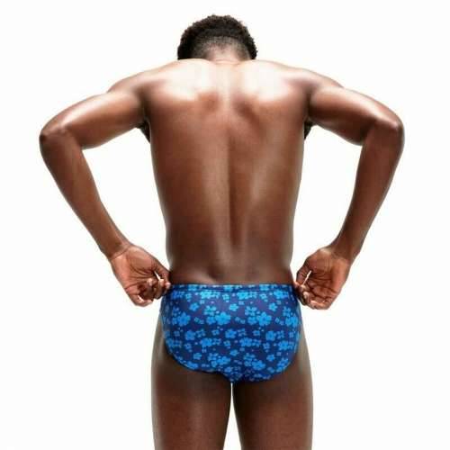 Muški Kupaći Kostim Speedo Allover Brief Plava Cijena