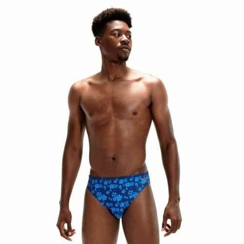 Muški Kupaći Kostim Speedo Allover Brief Plava Cijena