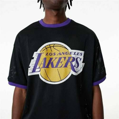 Košarkaška majica New Era Mesh LA Lakers Crna Cijena
