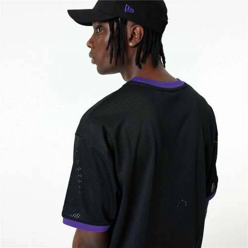 Košarkaška majica New Era Mesh LA Lakers Crna Cijena