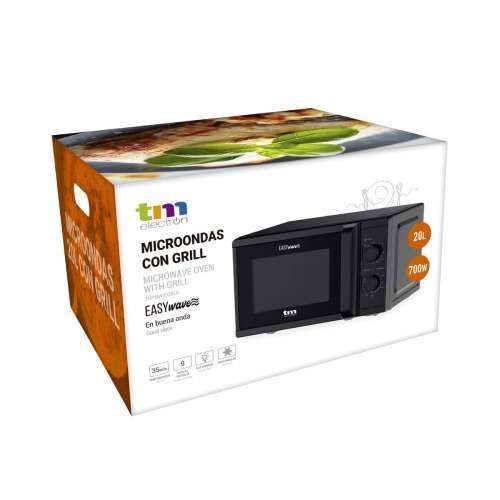 Mikrovalna Pećnica s Roštiljem TM Electron Crna 700 W 20 L Cijena