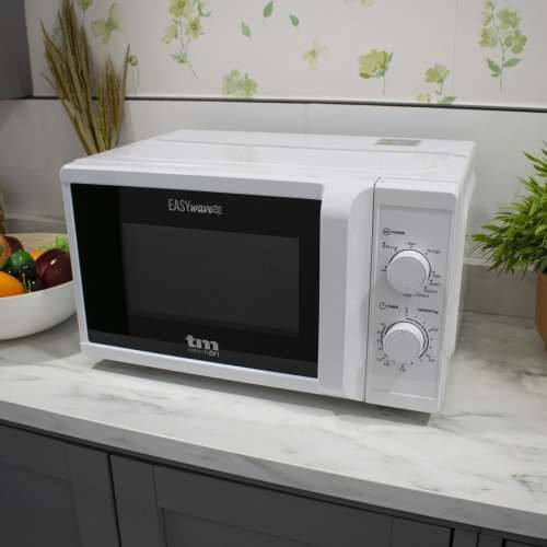 Mikrovalna Pećnica s Roštiljem TM Electron Bijela 700 W 20 L Cijena