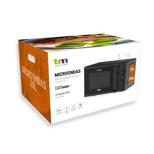 Mikrovalna Pećnica TM Electron Crna 700 W 20 L Cijena