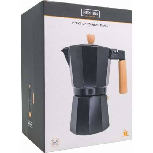 Talijanska Moka za Kavu Vin Bouquet Aluminij 9 Šalice Crna Cijena