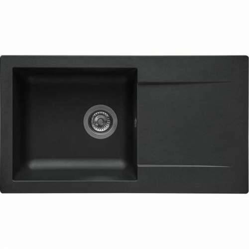 Umivaonik Stradour 78 x 43,5 cm Mat crna Crna Cijena