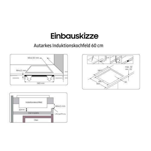 Indukcijska Ploča Samsung NZ64M3NM1BB 60 cm 7200 W Cijena