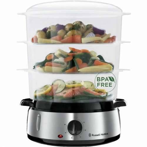 Višenamjenski uređaj za parenje Russell Hobbs 19270-56 Crna Nehrđajući Čelik Cijena